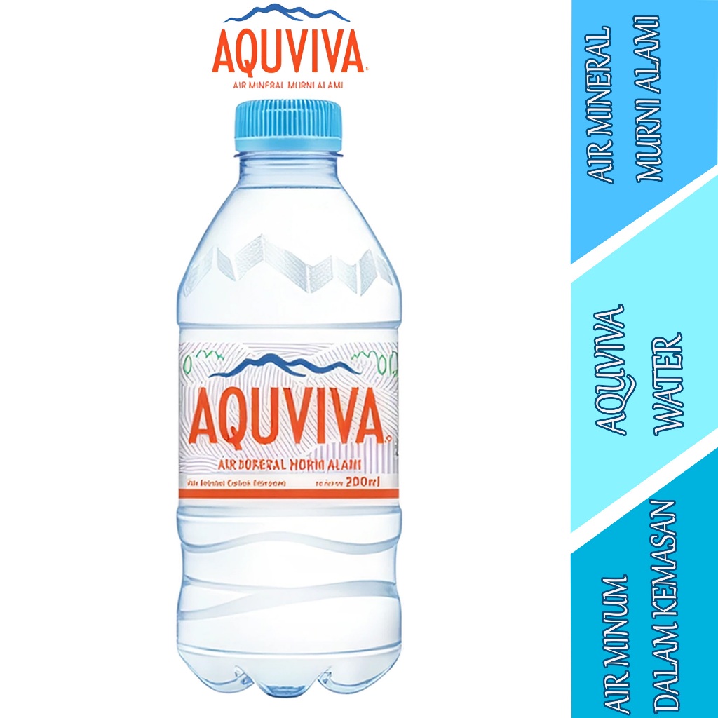 

Air Minum Dalam Kemasan - Aquviva - Air Mineral Murni Alami - 250ml