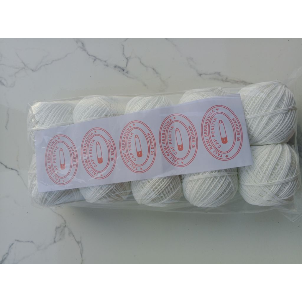 

benang kasur / benang bangunan polos murah 1 pak isi 10pcs