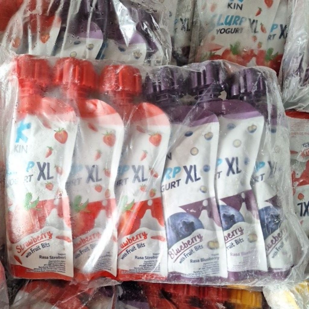 

KIN Slurp Yogurt XL @80gr 1pack isi 6pcs (rasa random) MURAH MERIAH exp Des 2025