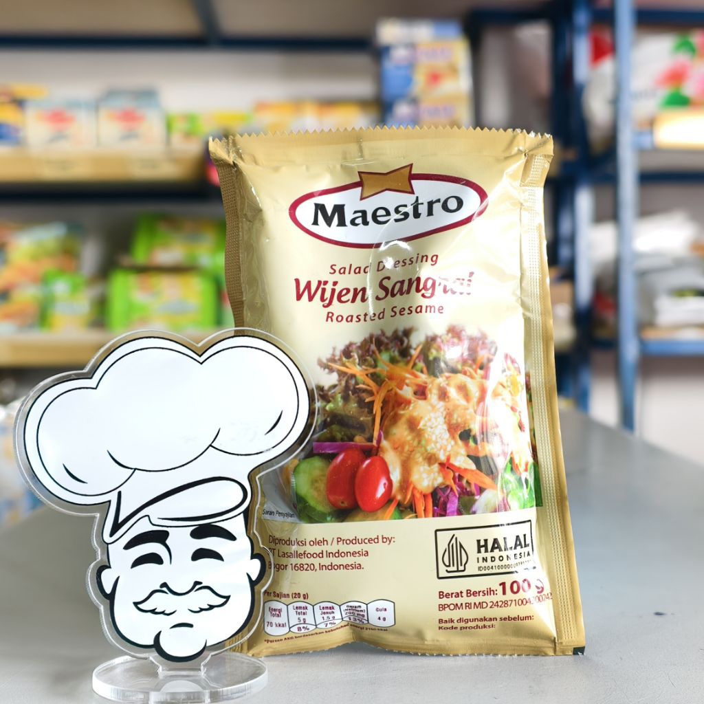 

Maestro Wijen Sangrai 100Gr / Mayonaise Wijen 100Gr