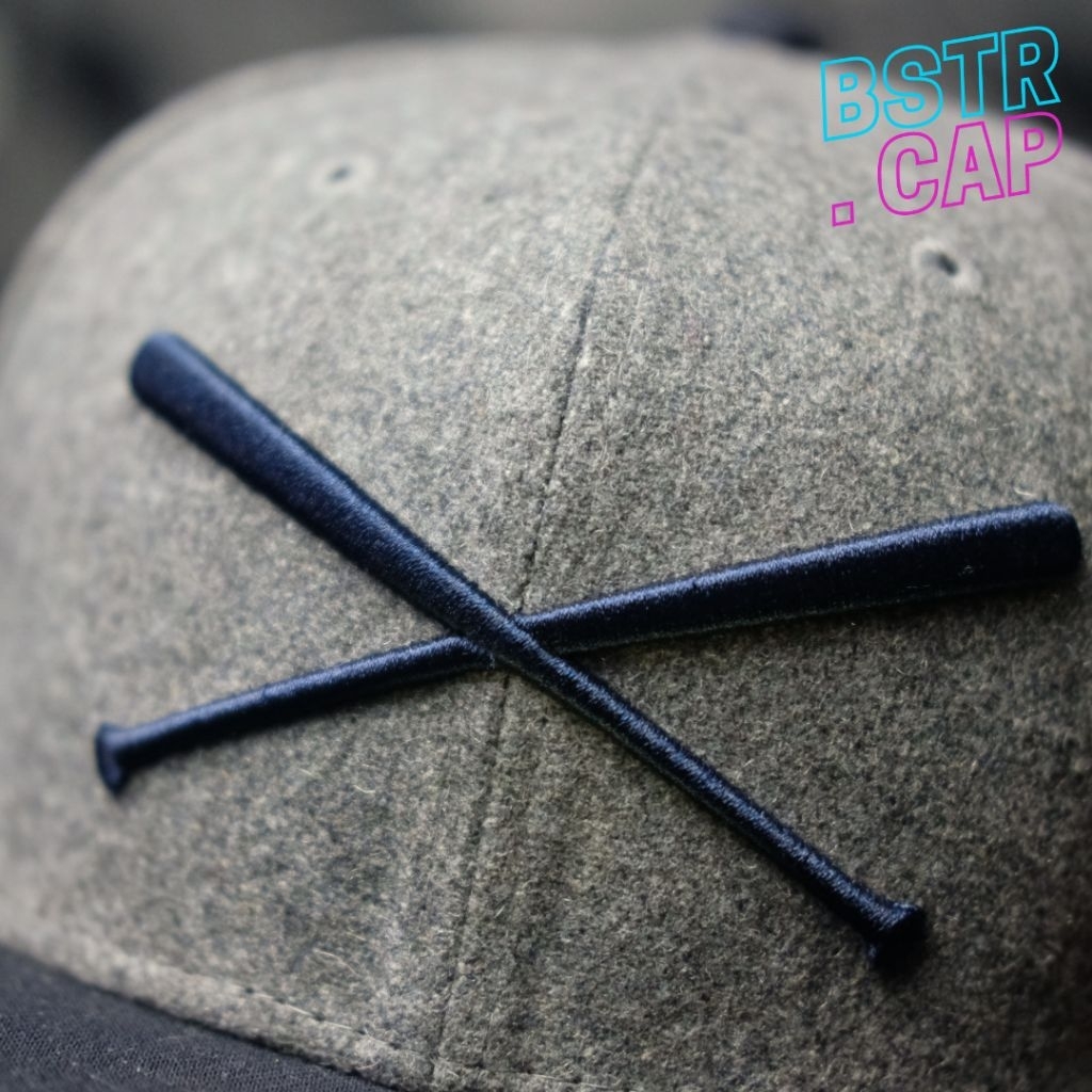 Topi fitted hats BATS JUSTFITTED NEW ERA 59FIFTY Original