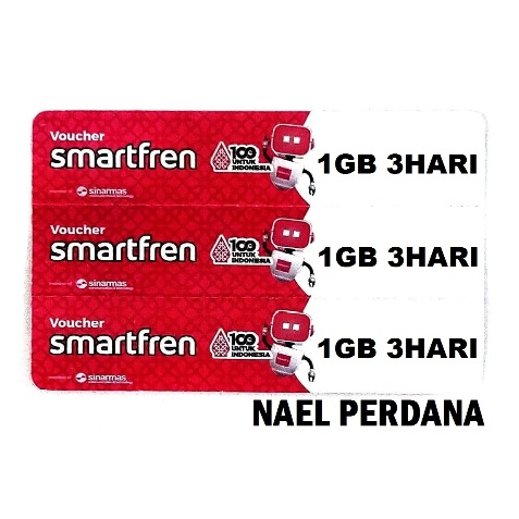 VOUCHER SMARTFREN 1GB 3HARI