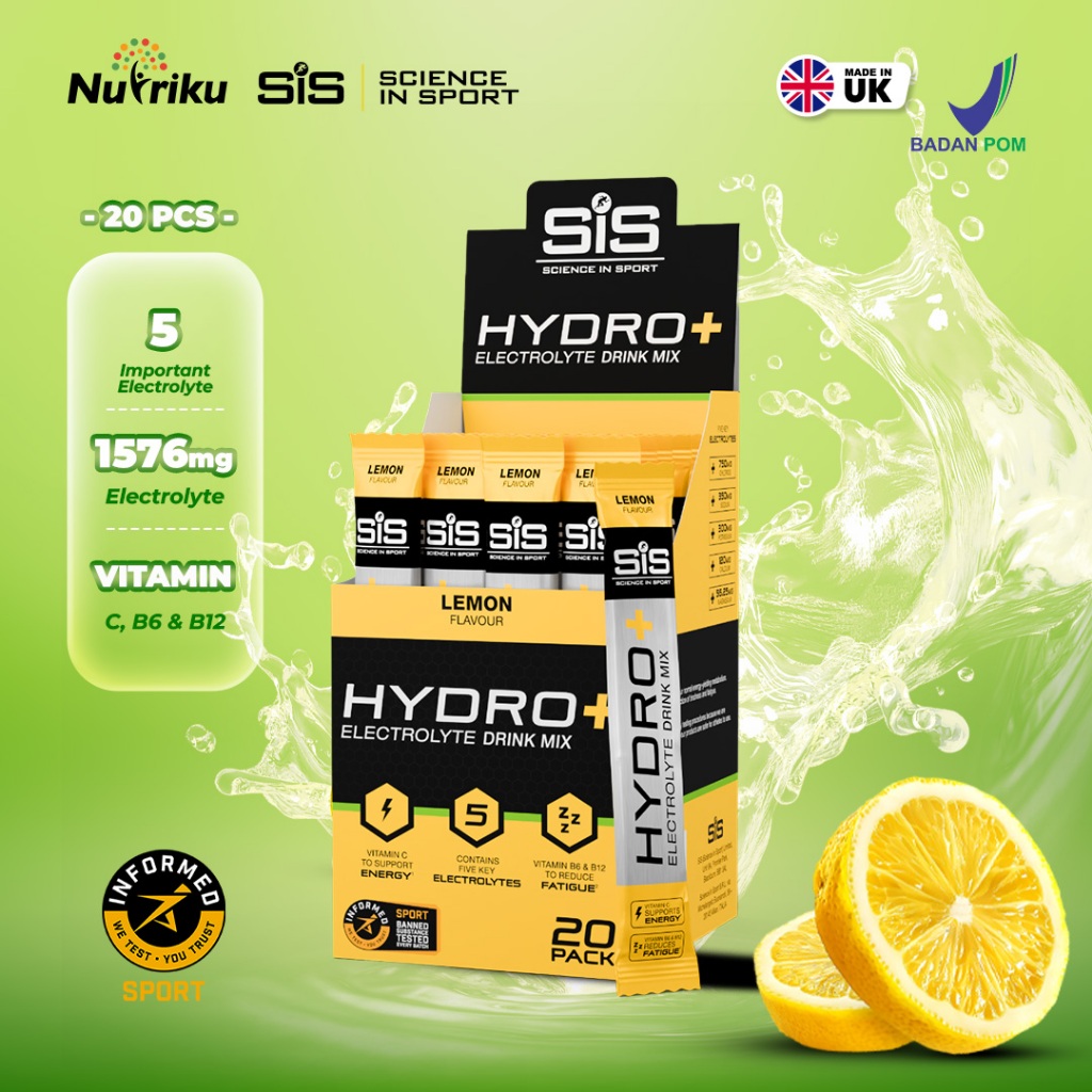 

SIS Hydro+ Electrolyte Drink Mix 1 Box 20 pcs