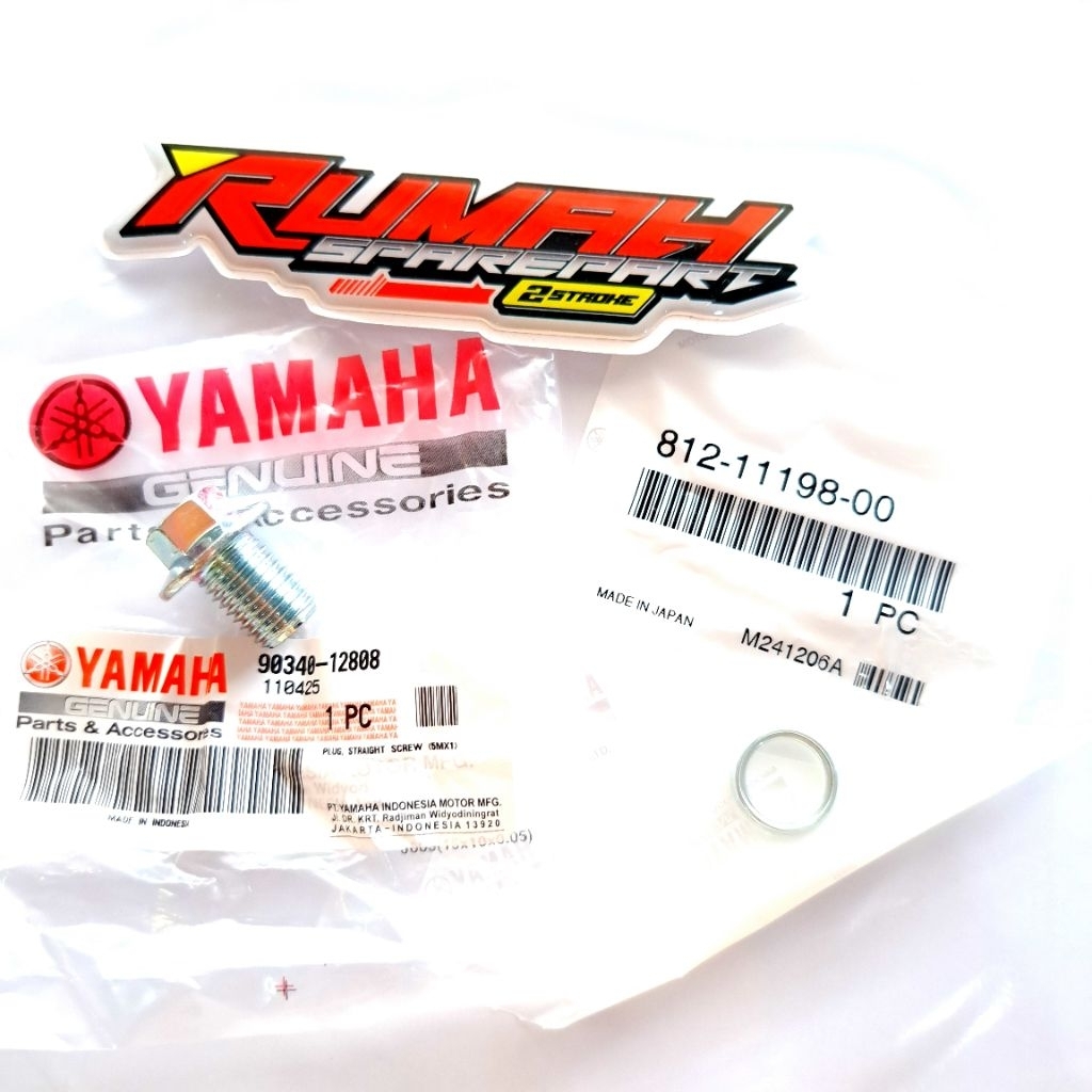 SET BAUT RING BAUT PEMBUANGAN OLI MIO NOUVO FINO SOUL GT  X RIDE JUPITER VEGA R VEGA ZR XMAX ORIGINA