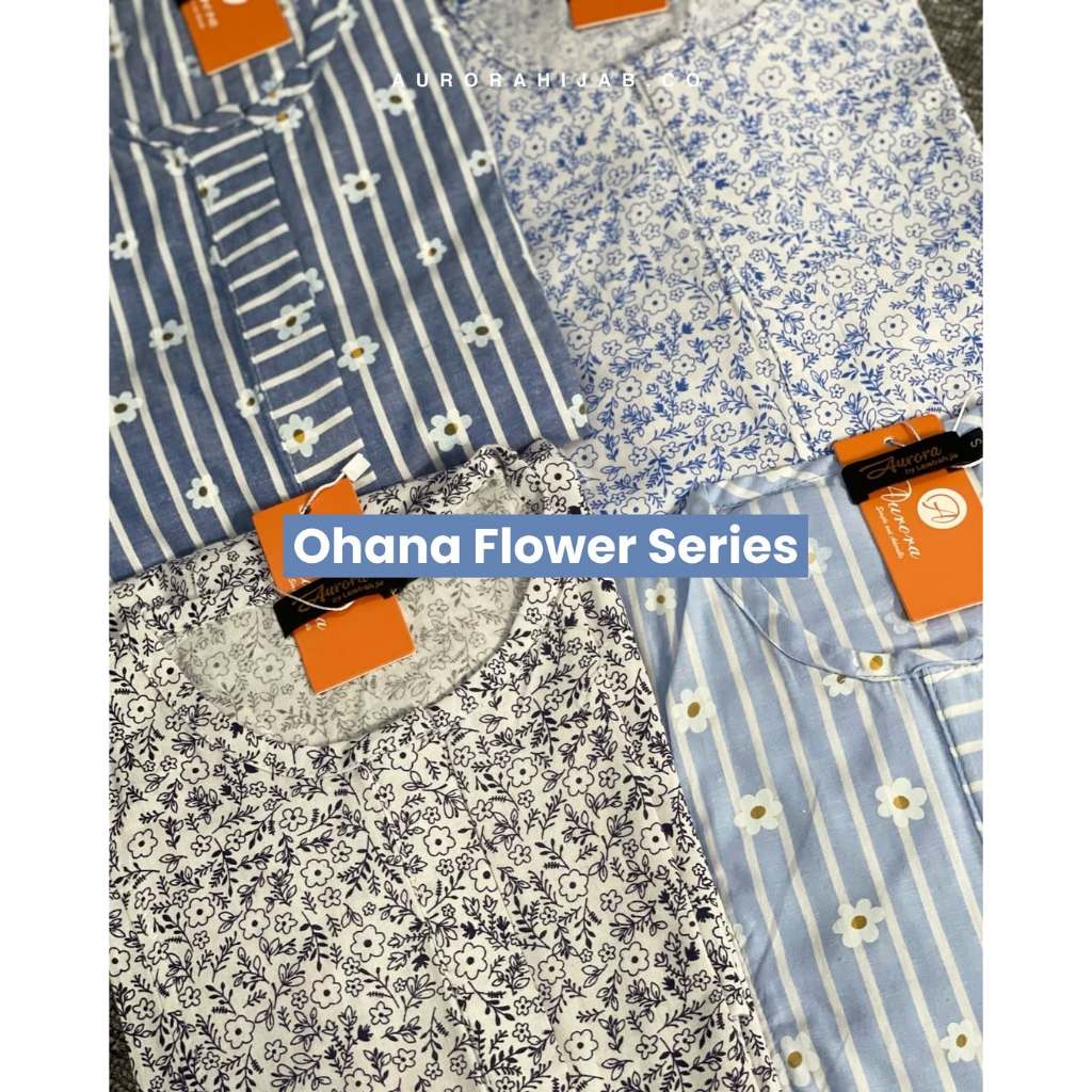 OHANA FLOWER DRESS By Aurorahijab// OHANA FLOWER DRESS // DRESS FLOWER