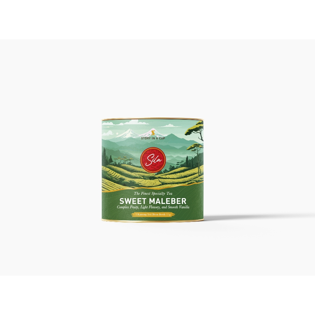 

Sila Specialty Tea - Sweet Maleber - Canister Mini - Teh Premium - Green Tea