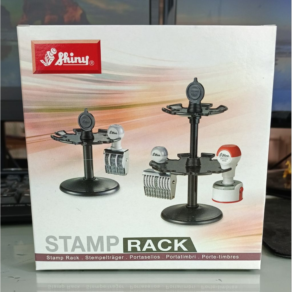 

S-966 Rak Stempel Shiny untuk 6 stempel