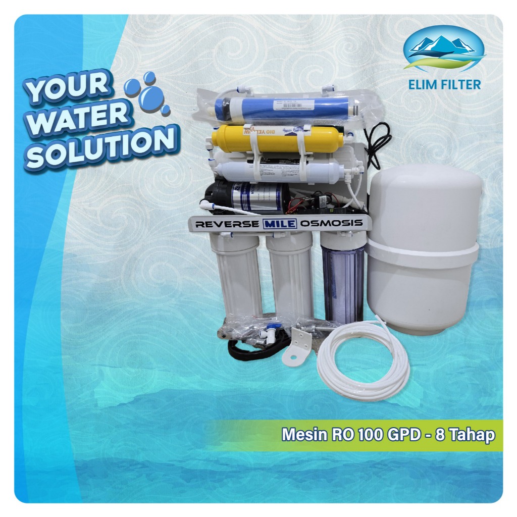 Mesin RO 100 GPD - Reverse Osmosis