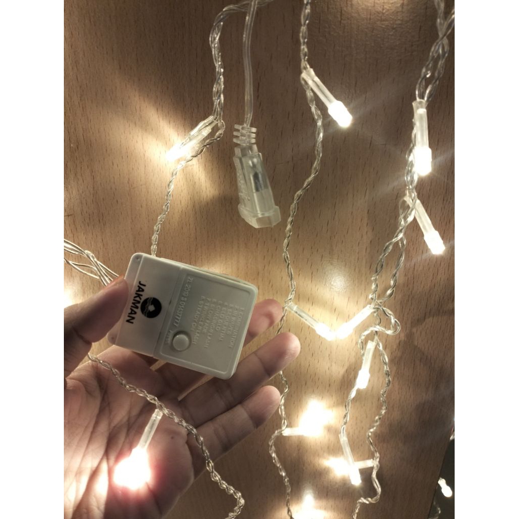 Mang_Usman Lampu Tirai 5M/ Lampu Hiasan Tirai / Lampu Tumbler Tirai 5M /Lampu Tirai / Lampu Hias