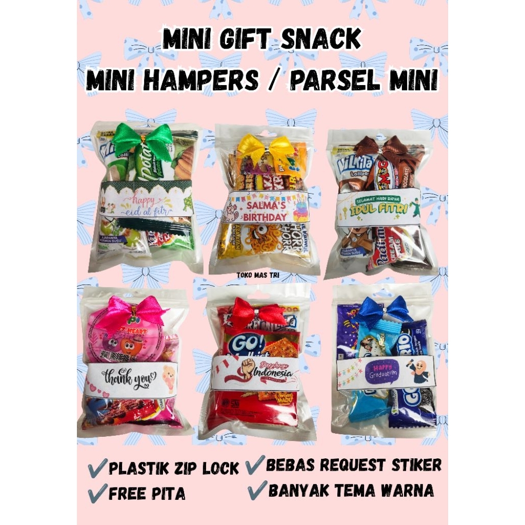 

MINI GIFT PARSEL MINI FREE STIKER BISA CUSTOM
