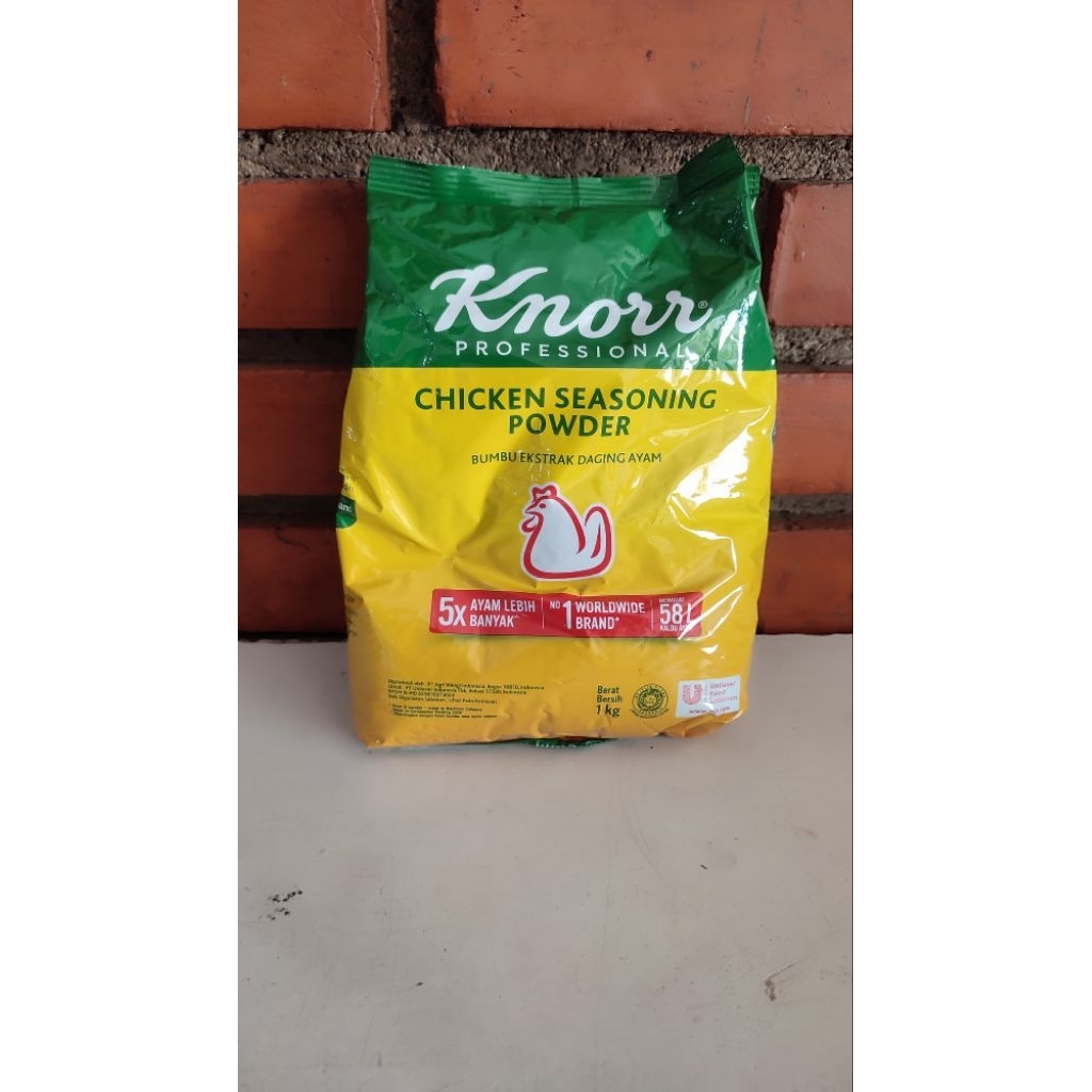 

Knorr Chiken Seasoning Powder 1 kg (bumbu extrak daging ayam)