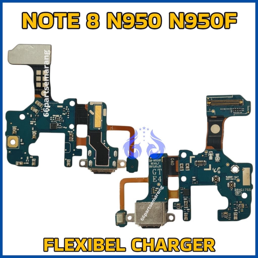 Board Charger Konektor Cas + Plus Antena Samsung Note 8 N950 Copotan Cabutan Bekas
