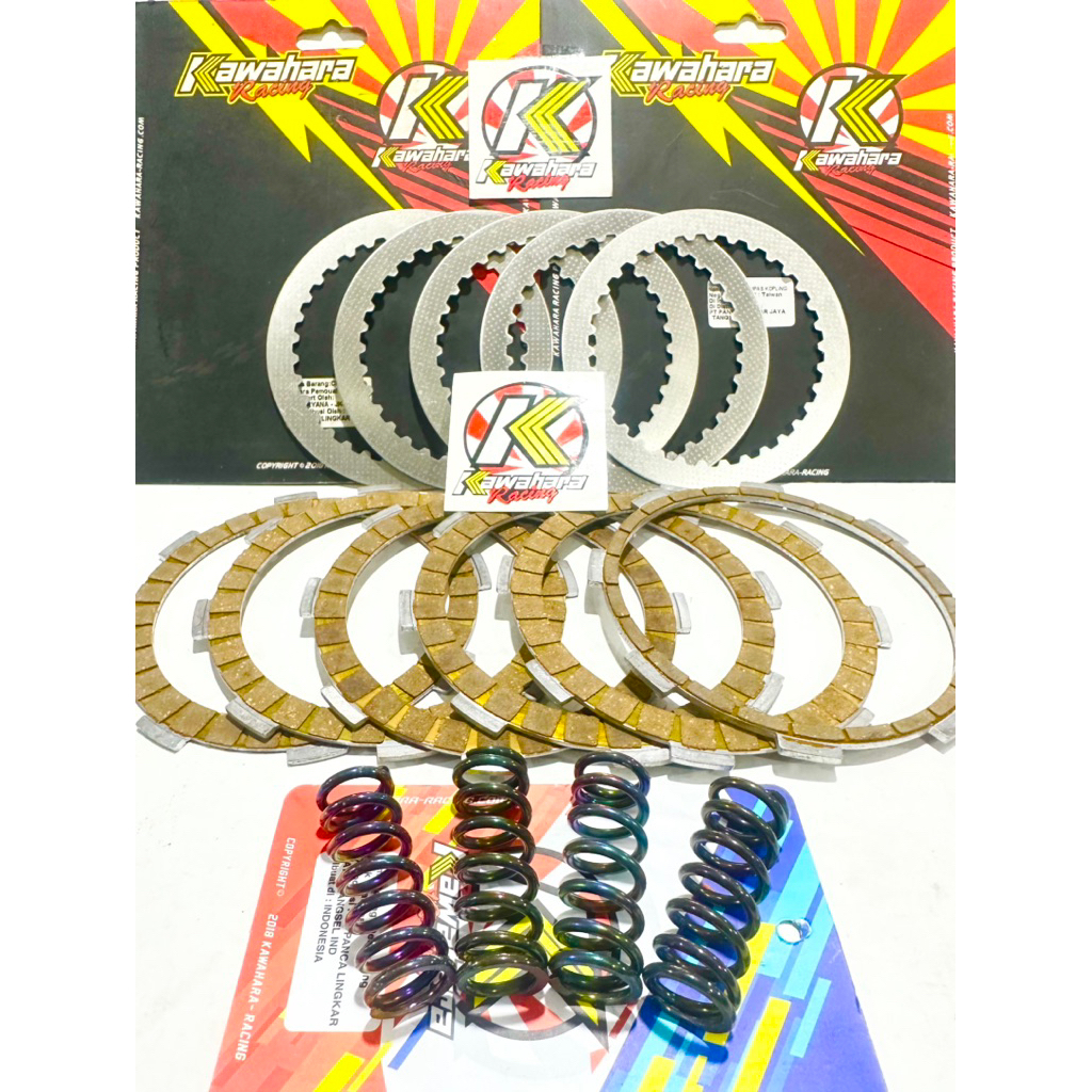 Kampas kopling tiger kawahara racing garansi 100% asli original kampas kopling plat kopling verza ka