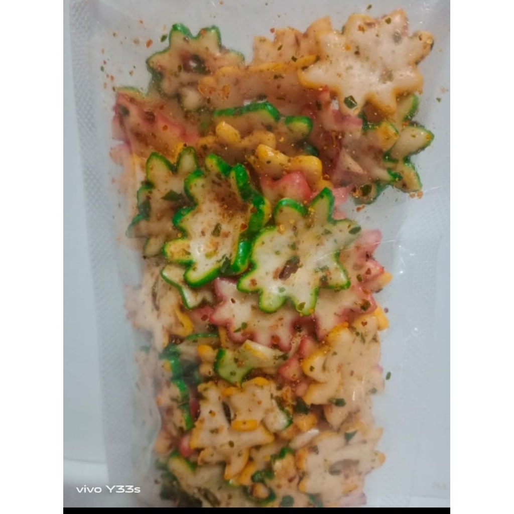 

krupuk seblak pedas daun jeruk 100 gram