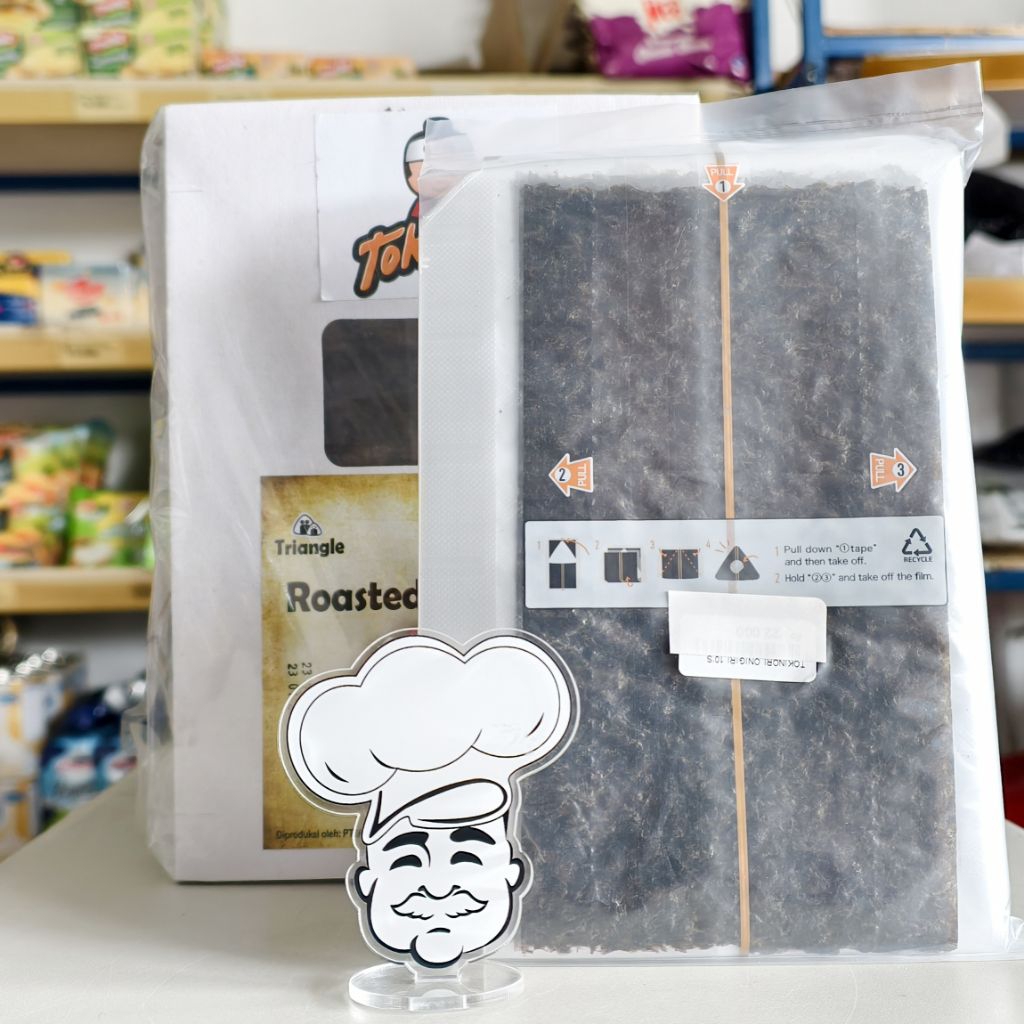 

Tokinori Onigiri / Sushi Nori Onigiri / Rumput Laut Onigiri Tokinori (Isi 10Pcs)