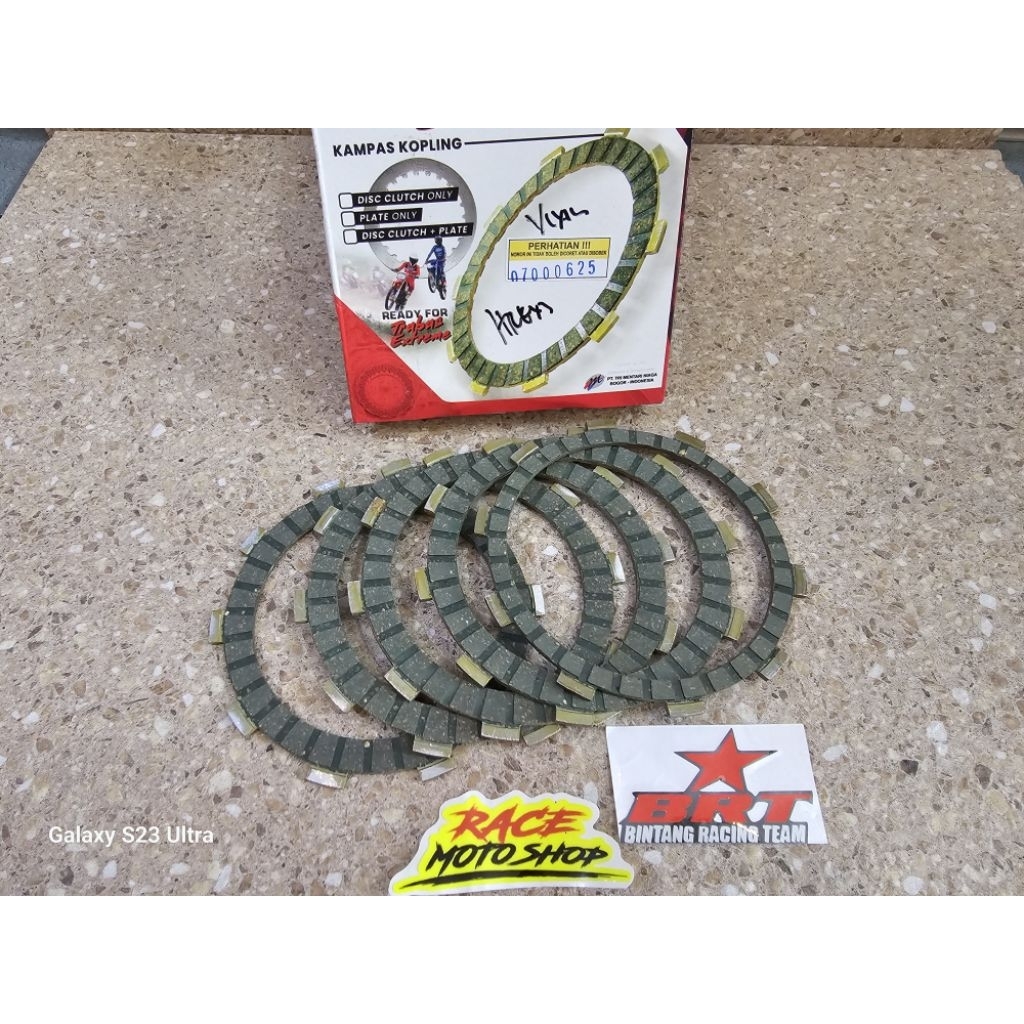 (BRT)- KAIN KLOS/KAMPAS KOPLING VIXION VIXION NEW BRT