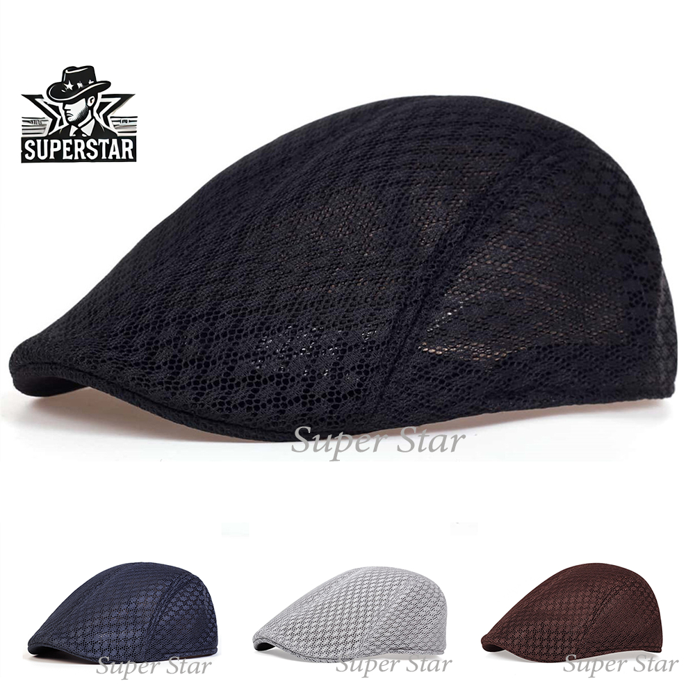 Topi Newsboy Flat Hat Pelukis Copet Patino Sutradara