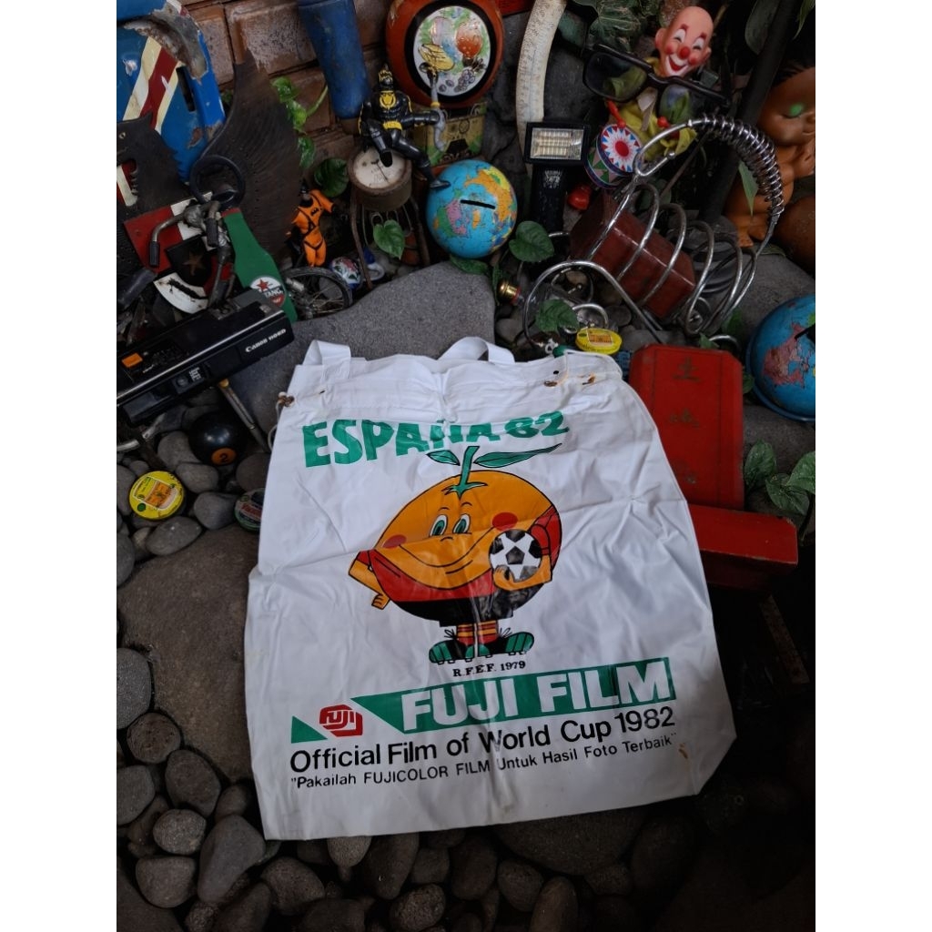 Tas iklan fujifilm jadul lawas antik kuno display vintage 85rb