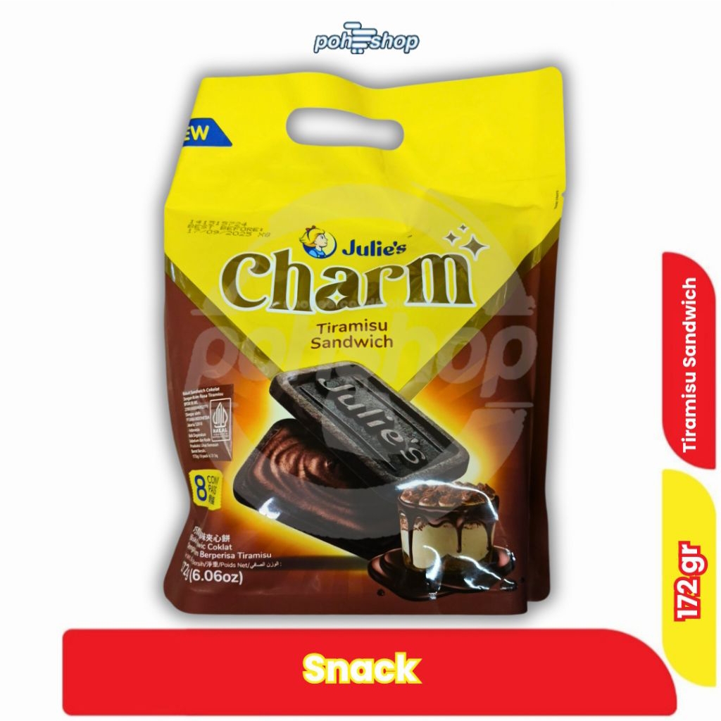 

Julie's Charm Tiramisu Sandwich 172gr