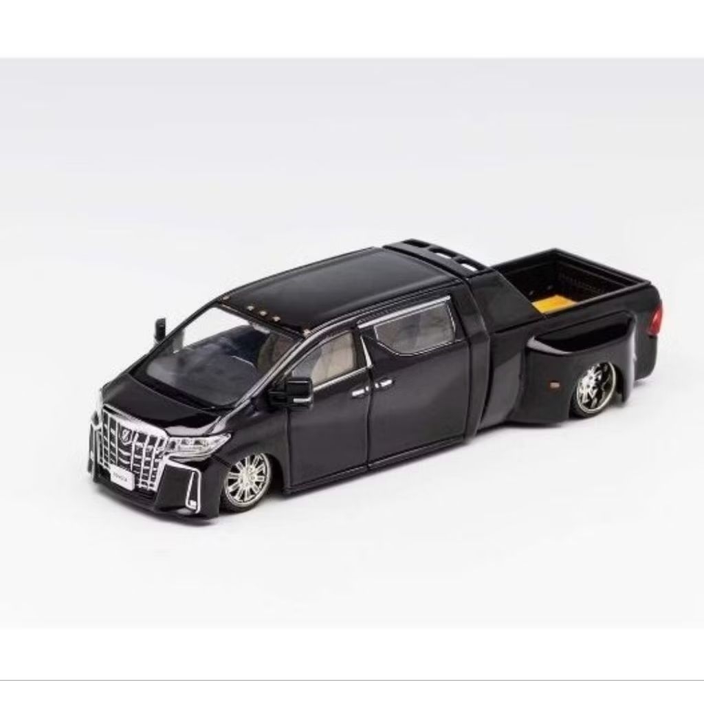 GCD 1:64 NATS toyota Alphard Super Dually Truck PICKUP hobby japan mini scale gt mortal Vellfire