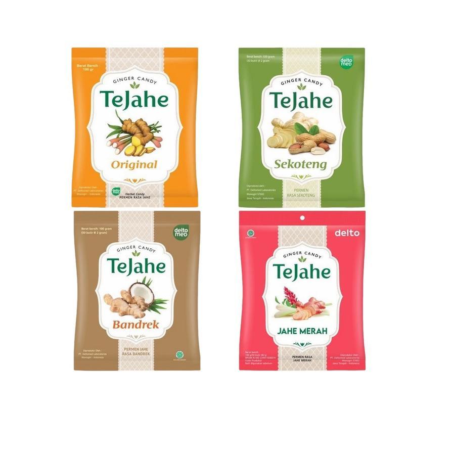

Tejahe Gingger Candy Sac 100gr isi 50 butir / Permen Tejahe