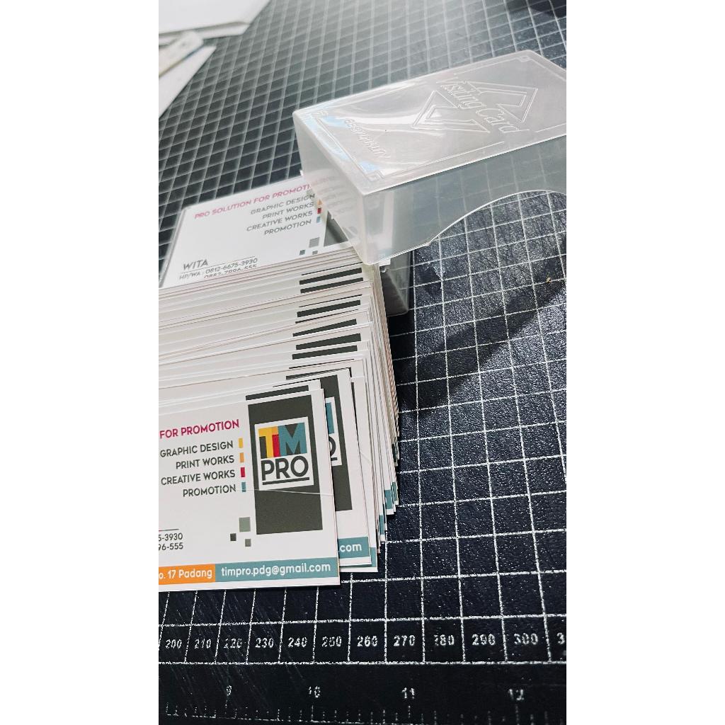 

Jual Kartu Nama Murah + Box+Laminating timbal balik