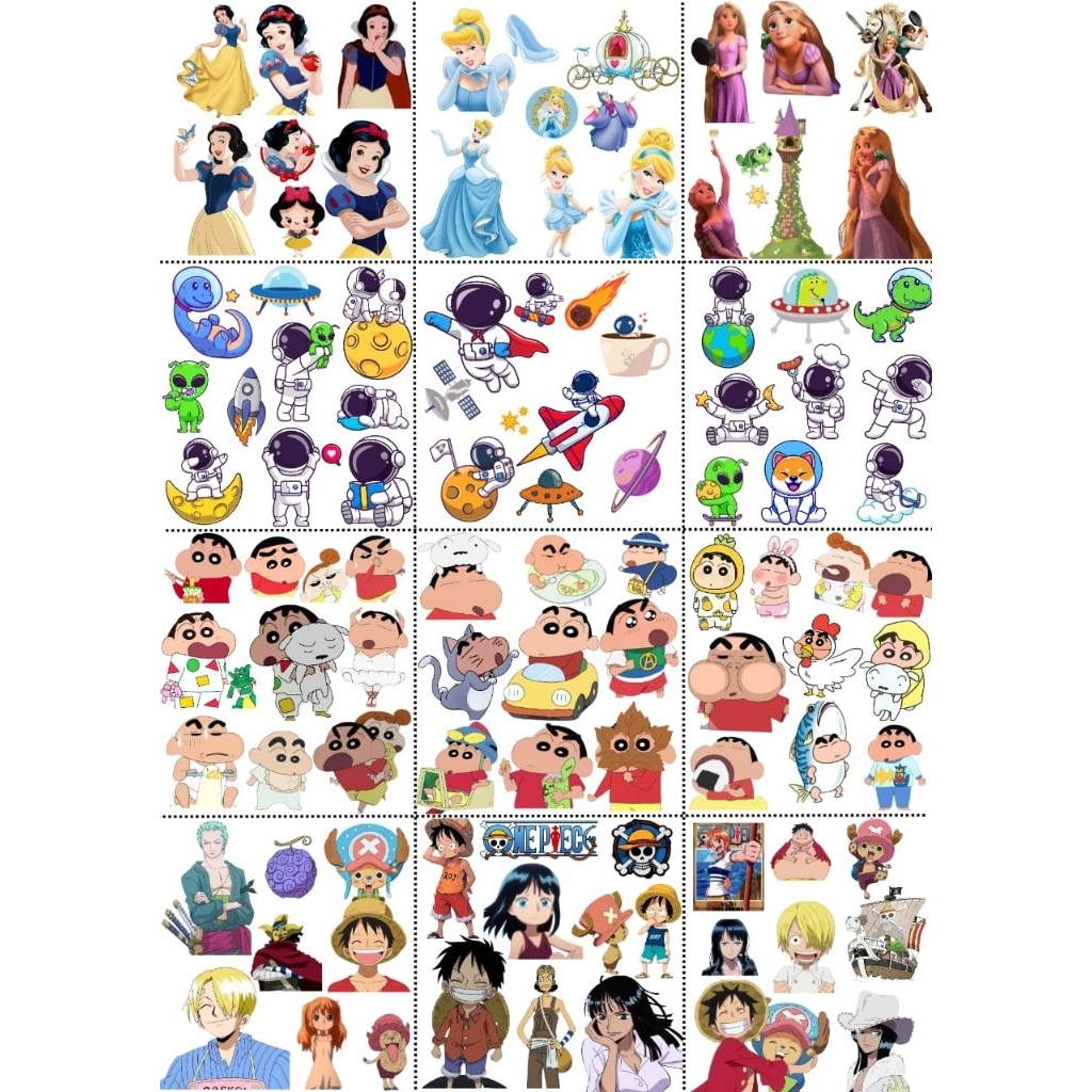 

(3 pcs) Sticker Anak Edisi Shinchan