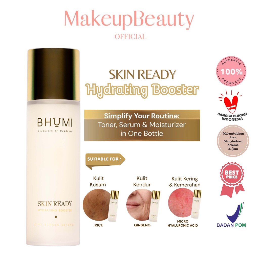 BHUMI Skin Ready Hydrating Booster 100ML (Hydrating Toner)