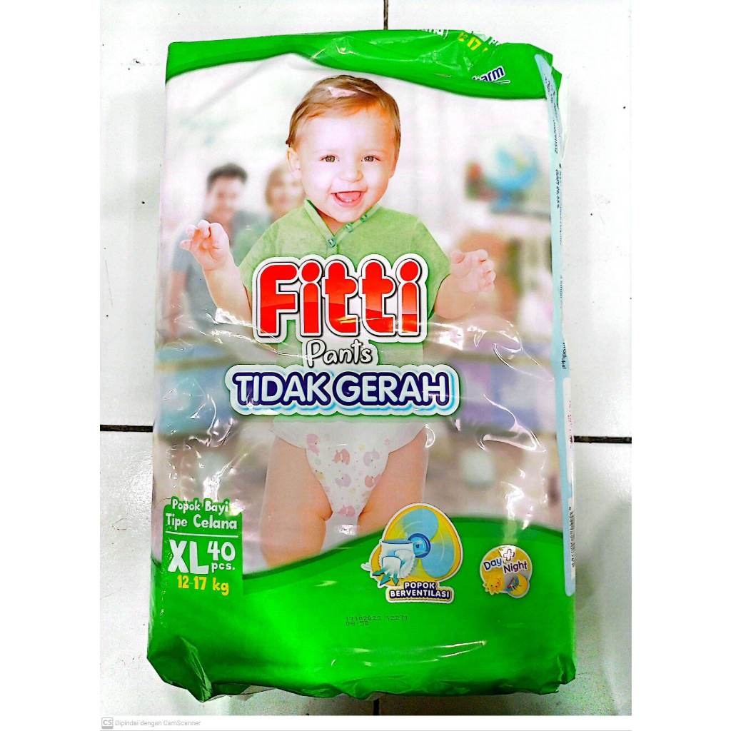 pampers fitti pants xl40