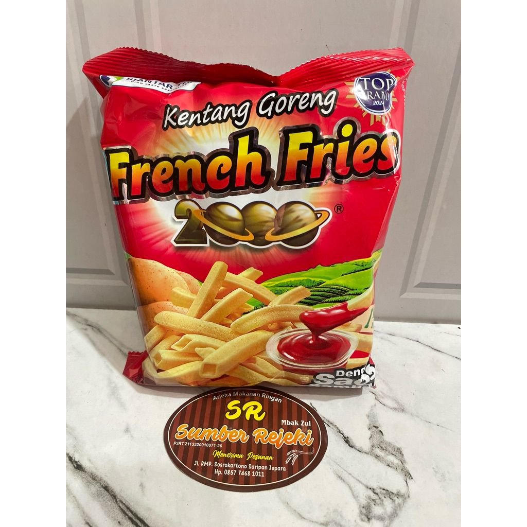 

FRENCH FRIES KENTANG GORENG BERAT 62 gram