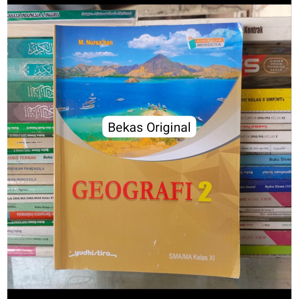 GEOGRAFI 2 SMA Kelas 11 XI Kurikulum Merdeka Penerbit Yudhistira