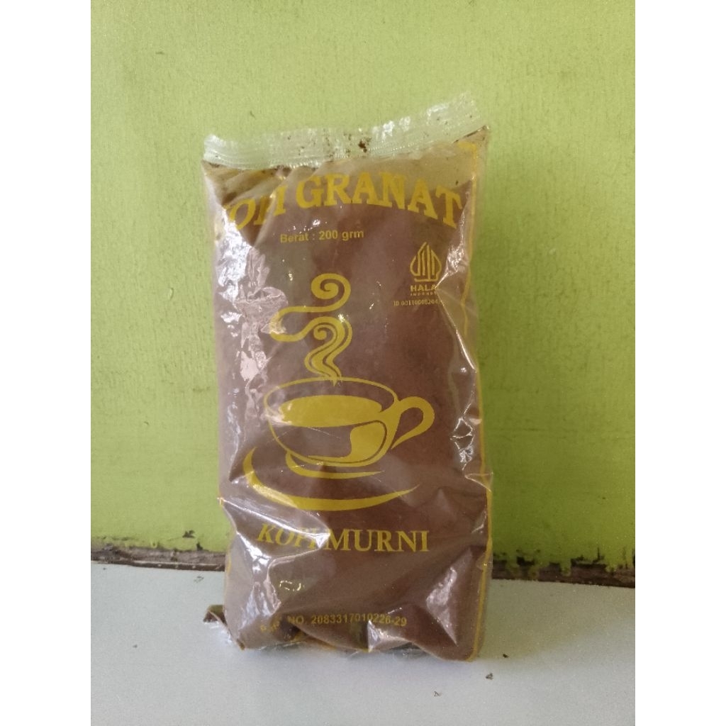 

kopi granat - kopi sarang/ kopi rembang