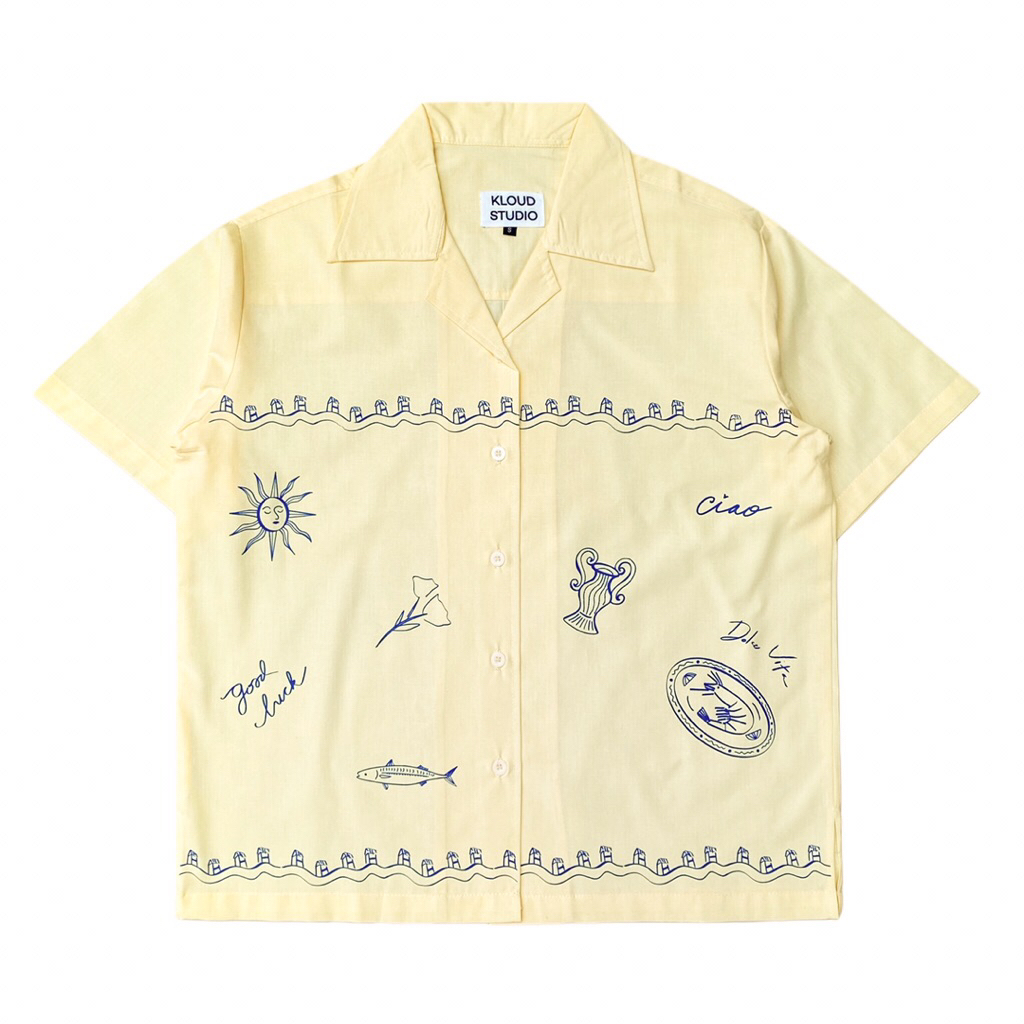 KLOUD STUDIO - CIAO YELLOW SHIRT