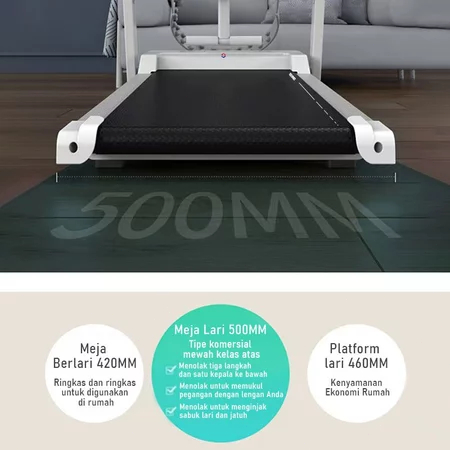 Ready Stock Treadmill Listrik/Treadmill Electric MultiFungsi Low Watt ,Treadmill Portable Peralatan