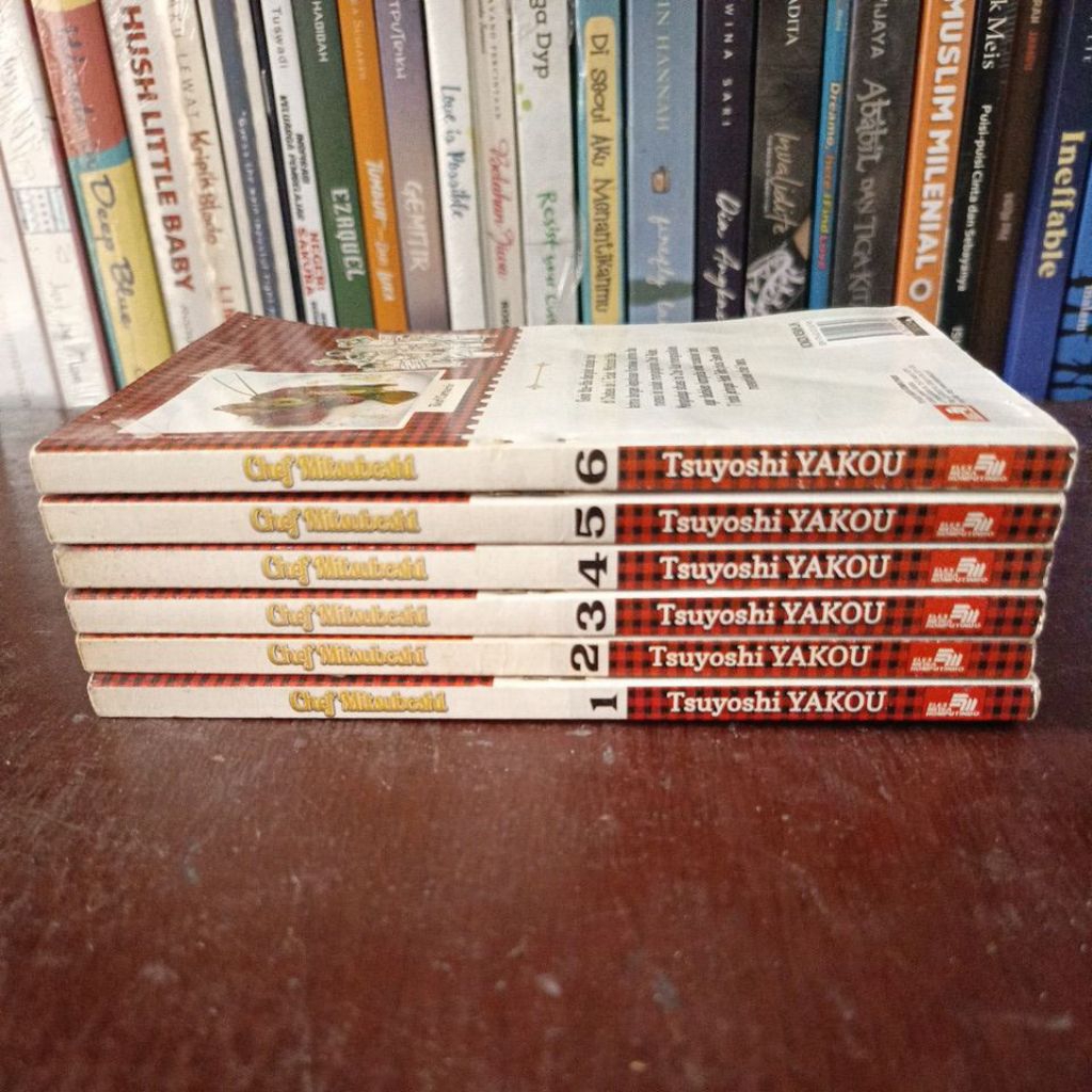 Komik CHEF MITSUBOSHI 1-6 END