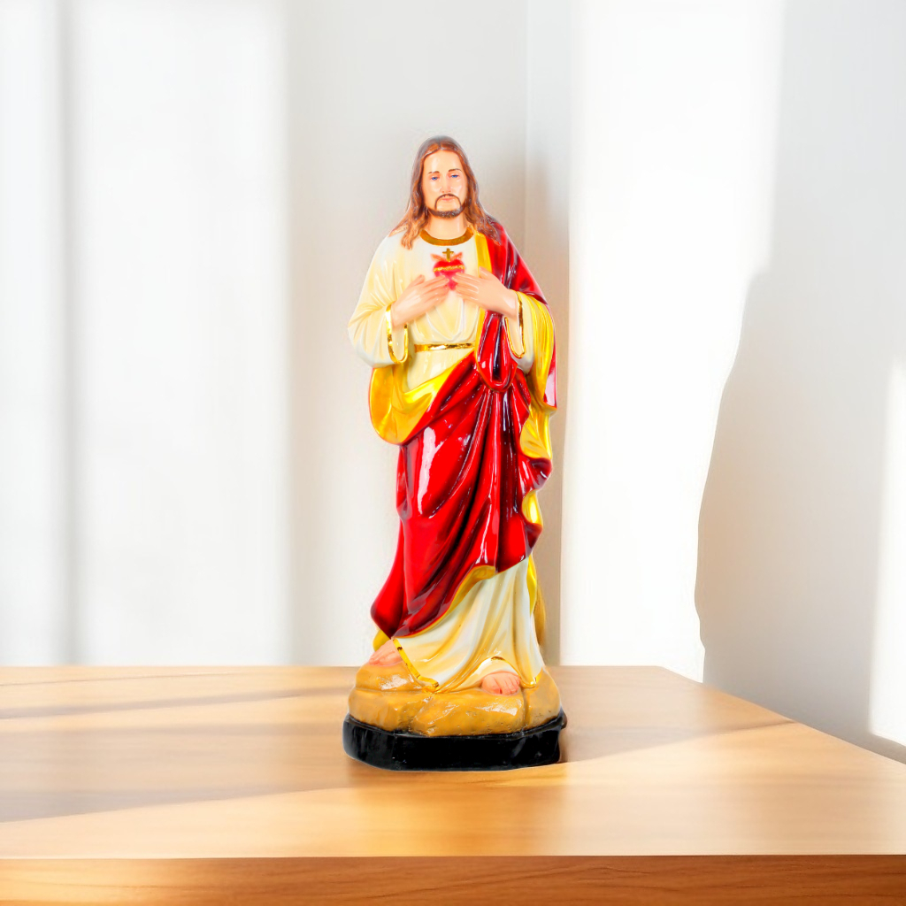 PROMO PATUNG YESUS 1 METER / PATUNG YESUS UKURAN BESAR / PATUNG TUHAN YESUS UKURAN JUMBO DISKON