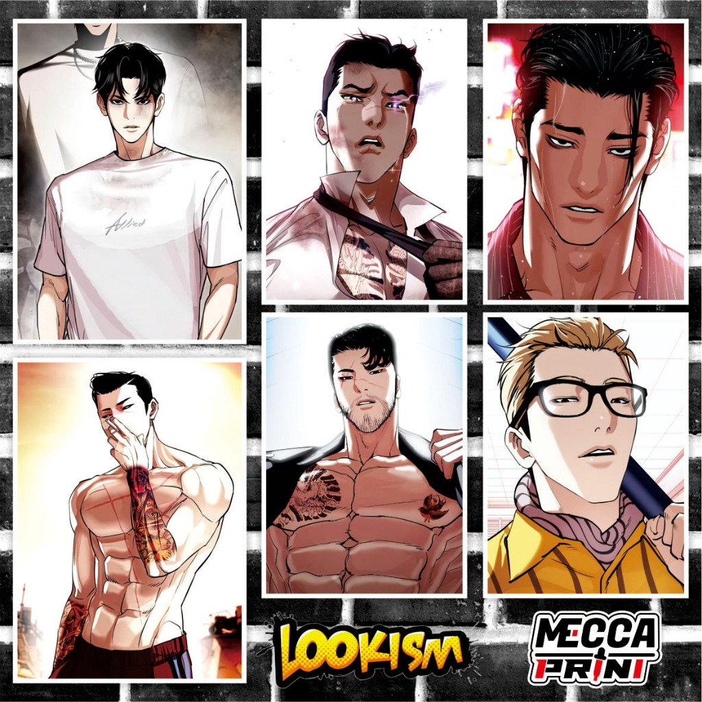 Poster LOOKISM - Manhwa Lookism Karakter