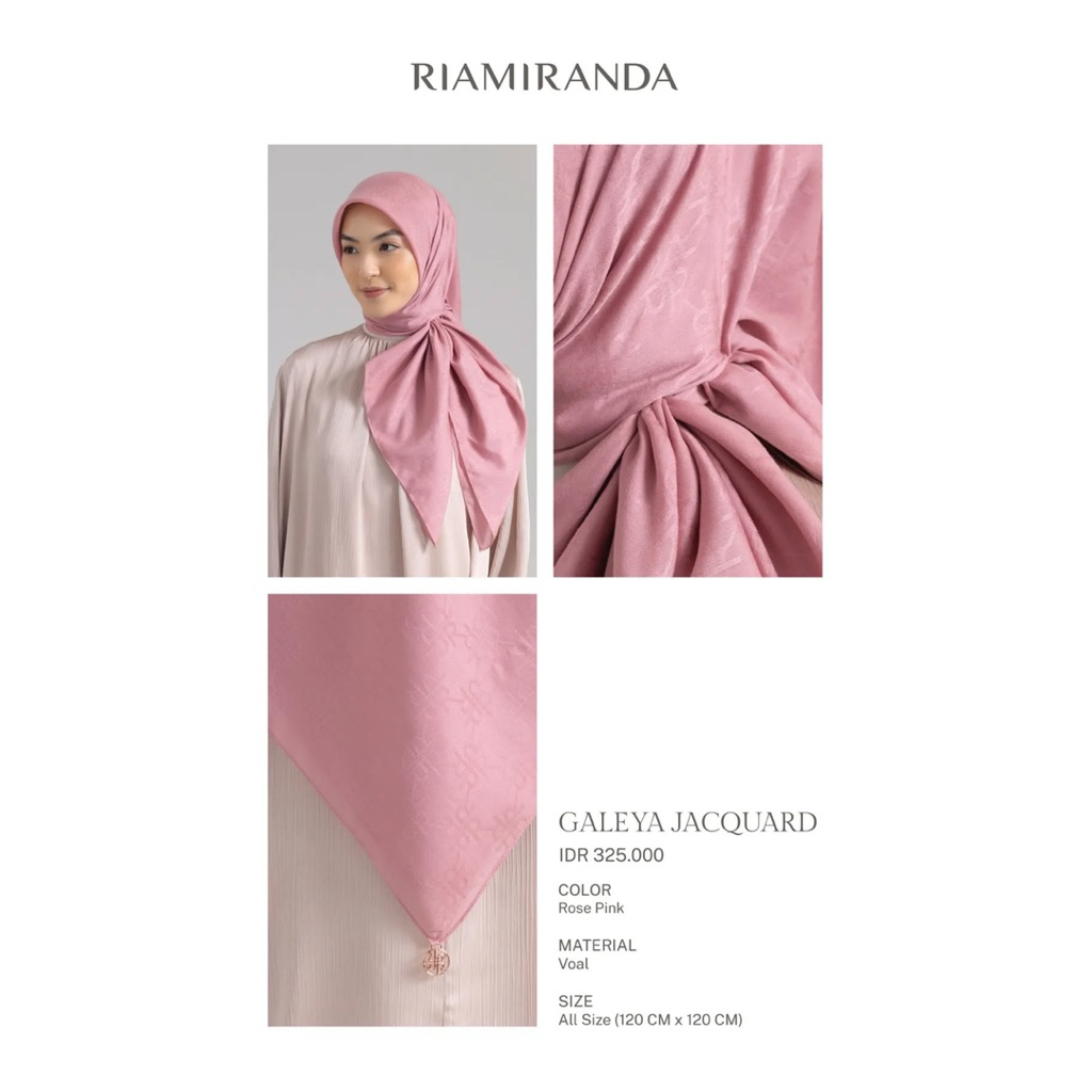 GALEA SCARF RIA MIRANDA, NEW ORIGINAL WITH BOX