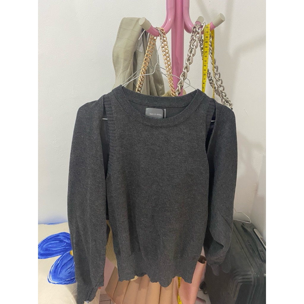 Preloved - Set CardiTank This Is April x Mahalini