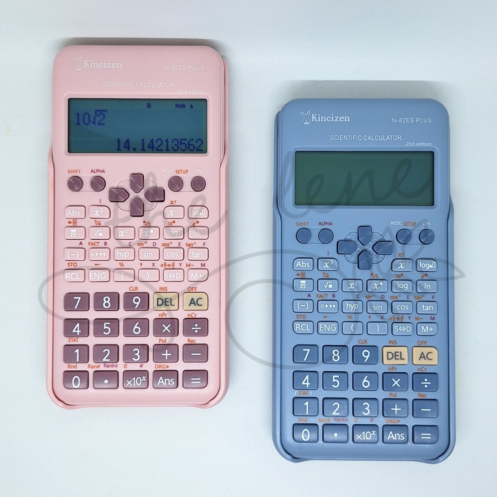 

Kalkulator Scientific Kincizen FX-82ES PLUS PINK BIRU / Kalkulator Scientific Ilmiah Murah