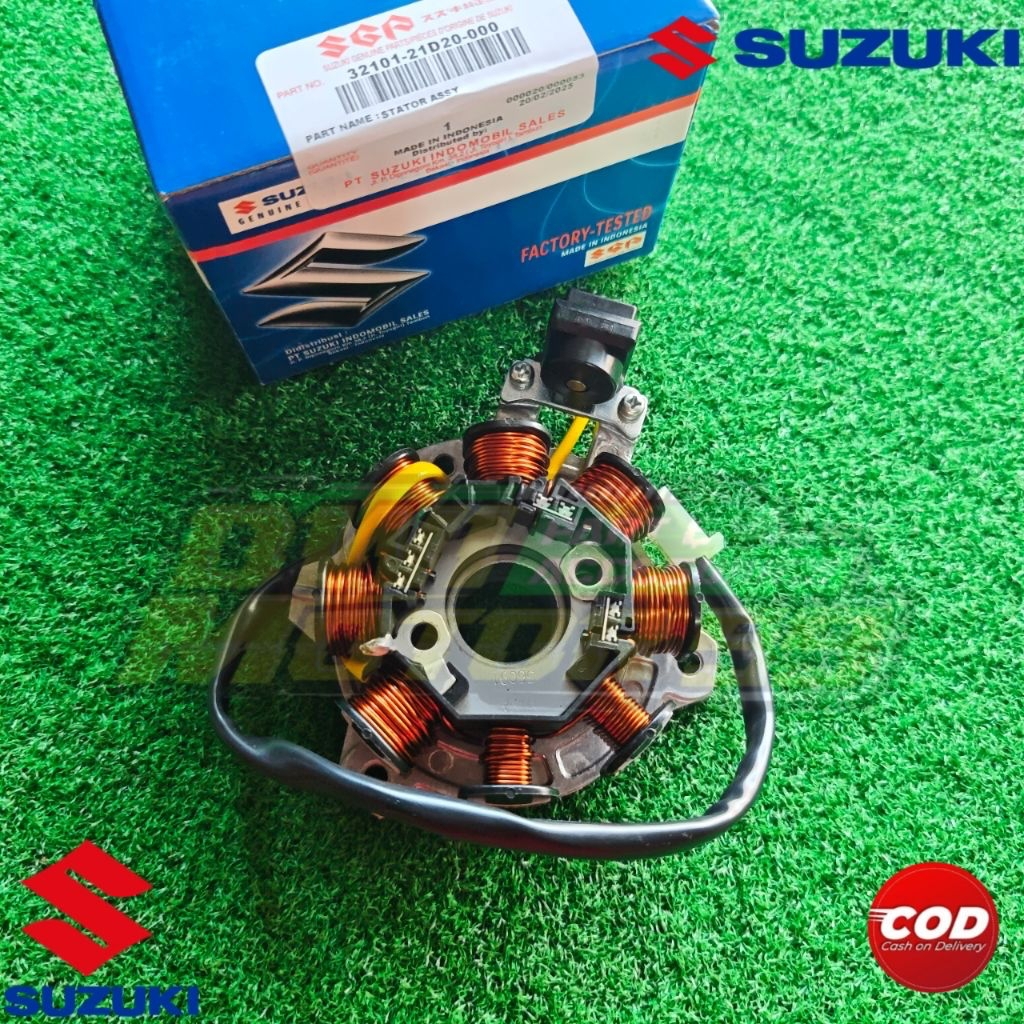 SPOOL SPOL SPUL ASSY SUZUKI SATRIA 120 2 TAK HIU LUMBA LSCM ORIGINAL ASLI SGP 32101-21D20-000