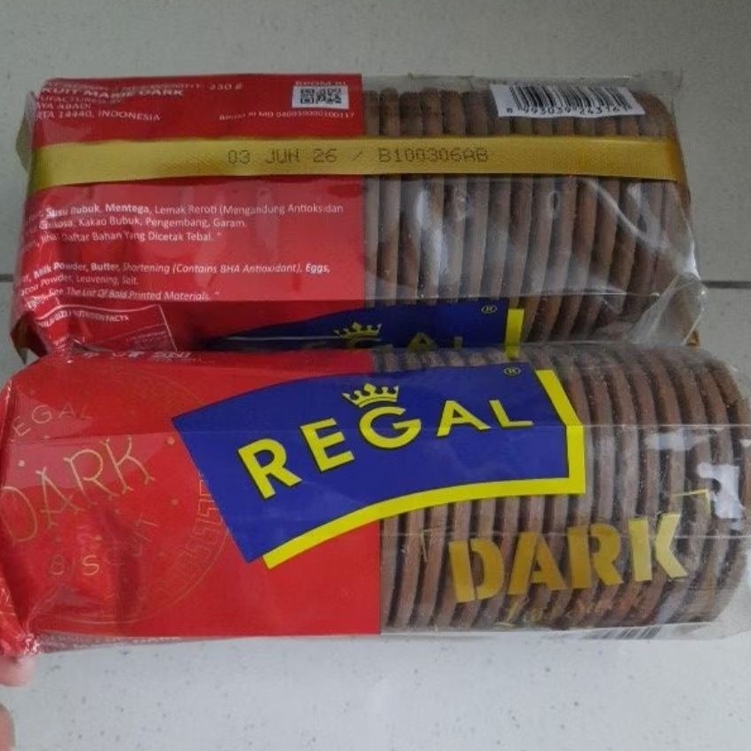 

EXP 06/2026 (1pc) Regal Dark Biscuit 230gram