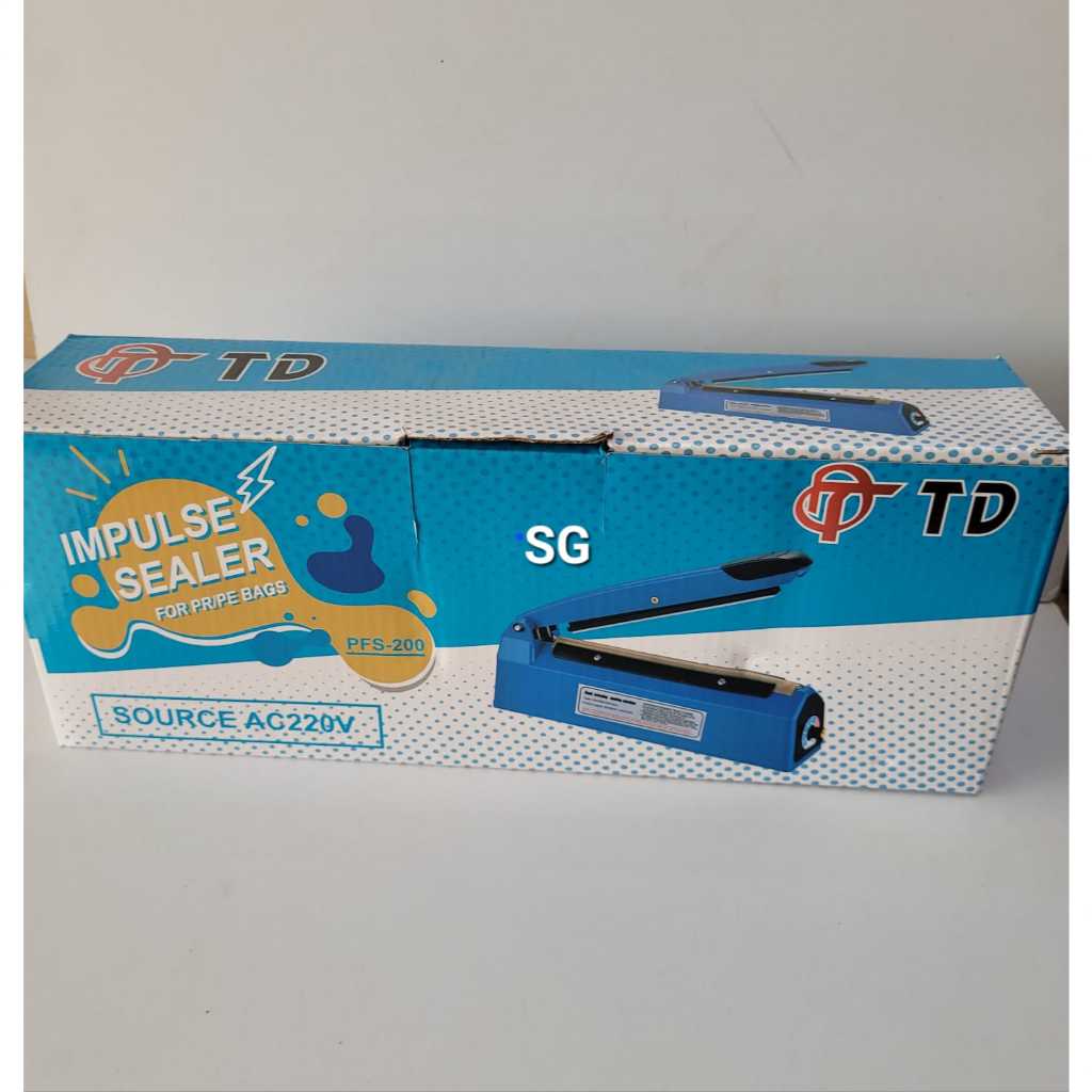 Impulse sealer  TD bodi plastik 20 cm 385 watt