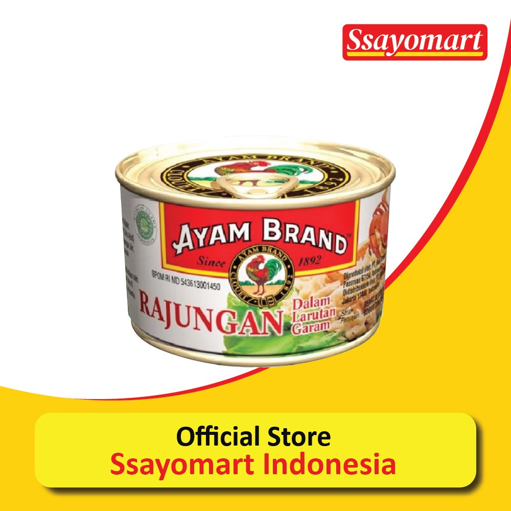 

AYAM BRAND Crabmeat Flakes 170g / Makanan Kaleng