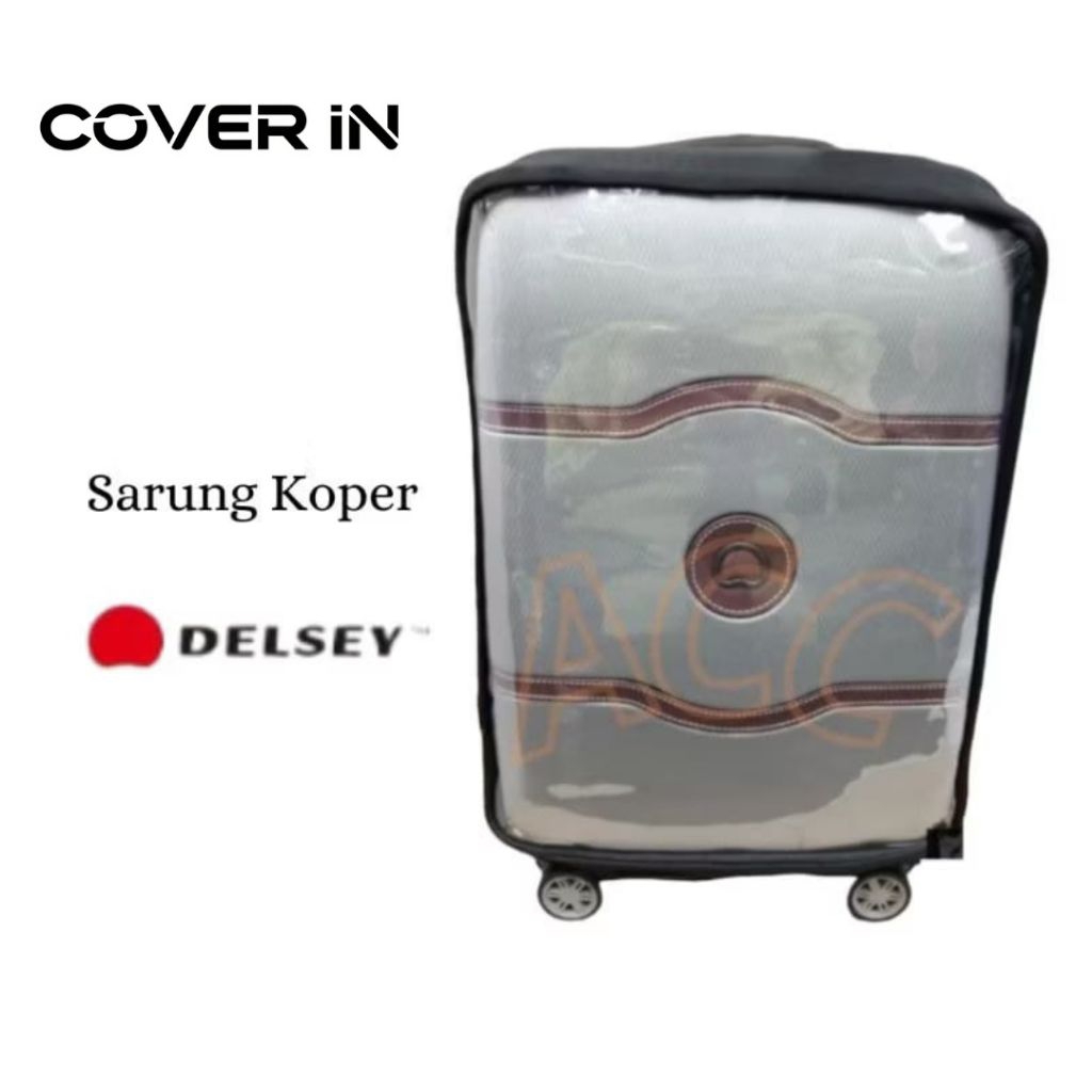 sarung koper pelindung koper khusus koper DELSEY