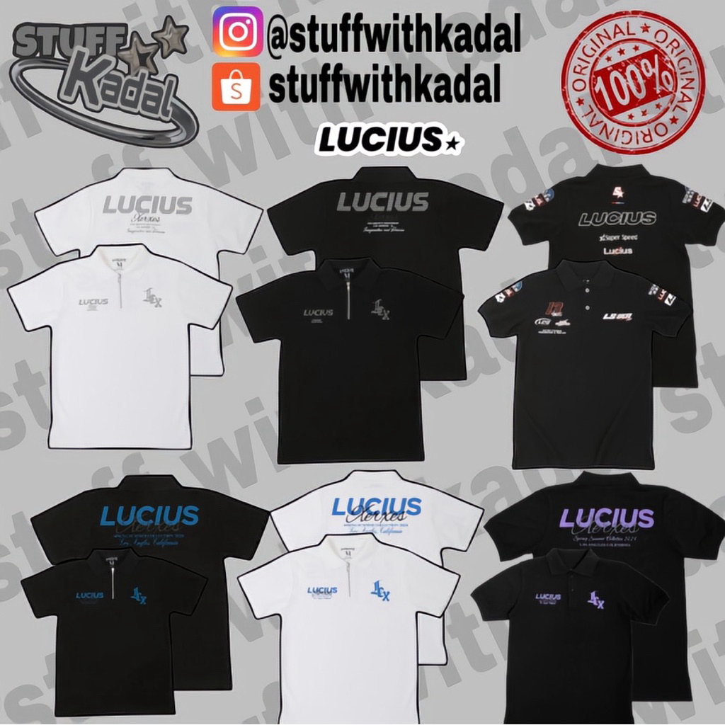LUCIUS STUDIO - POLO LUCIUS ORIGINAL 100%