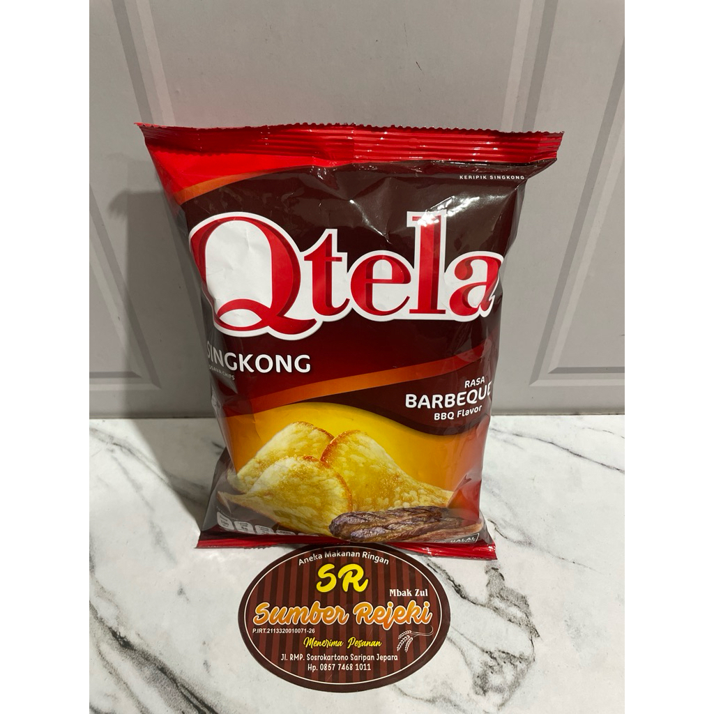 

QTELA SINGKONG RASA BARBEQUE BERAT 60 gram