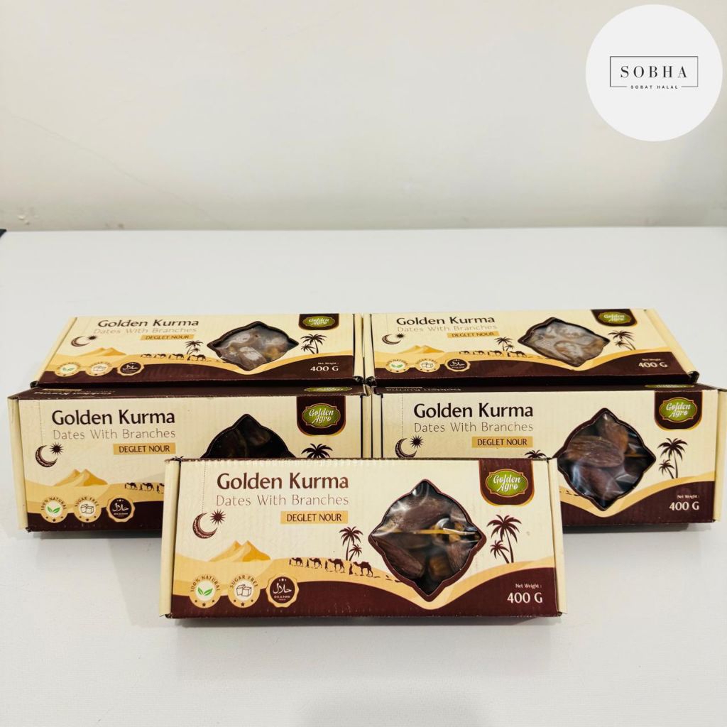 

Golden Kurma - Tunis Tangkai Deglet Nour 400GR