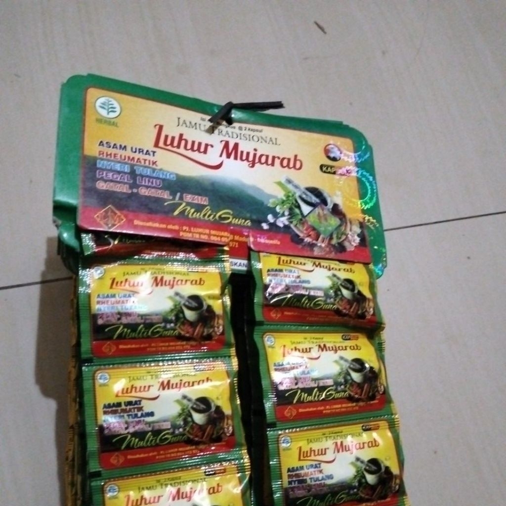Luhur Mujarab kapsul multi guna