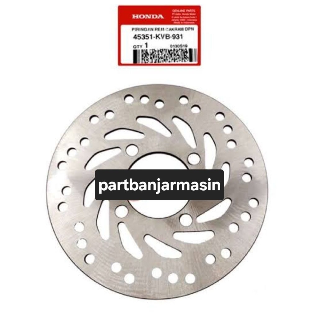 45351KVB931 PIRINGAN CAKRAM DEPAN BEAT PIRINGAN CAKRAM VARIO 110 PIRINGAN CAKRAM.DEPAN SCOPY PIRINGA